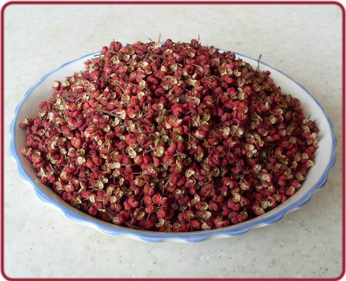 Dried Chinese prickly ash