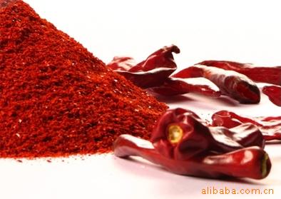Hot Red Chili Pepper flakes and crushed